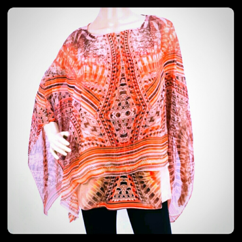 Boho Tank Semi Sheer Embellished Overlay